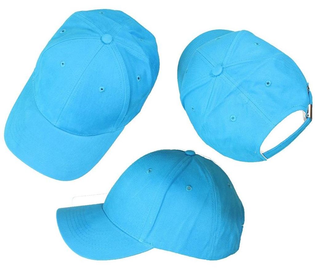 Basic Blanco Cap Kreta Blau 3 Stück