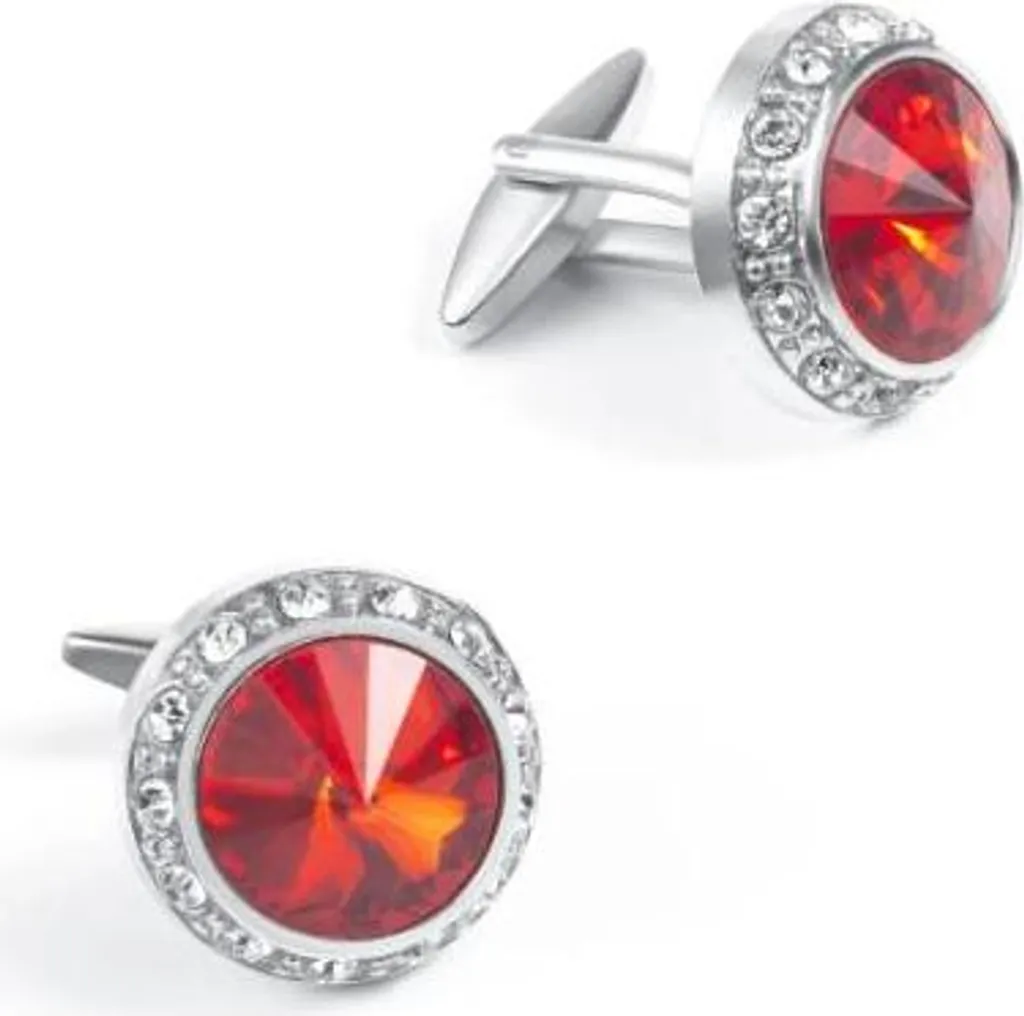 Boutons de manchette lune rouge pour mariage et soirées thématiques
