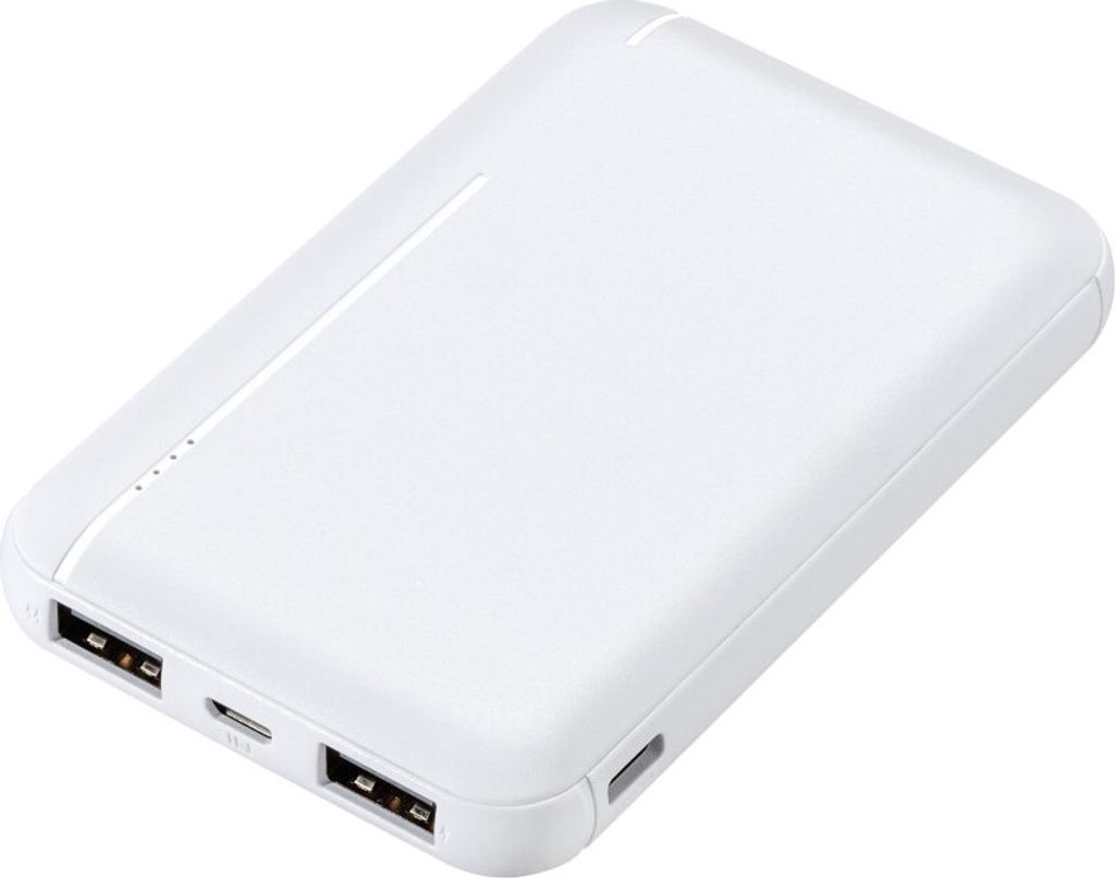 Fast Charge Power Bank 5.000mAh, 10.5W Weiß (63222)