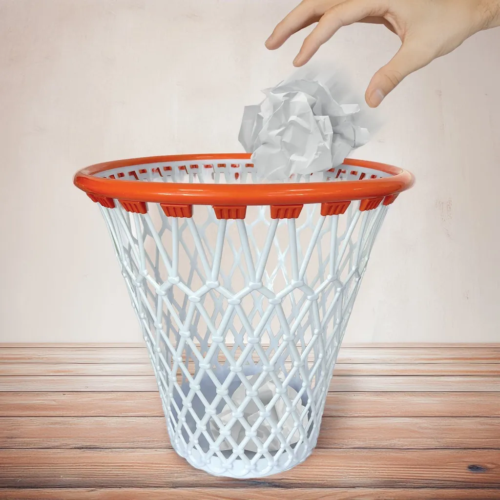 Mad Monkey Basket Bin | Design Sportivo e Funzionalità Ufficio - 3