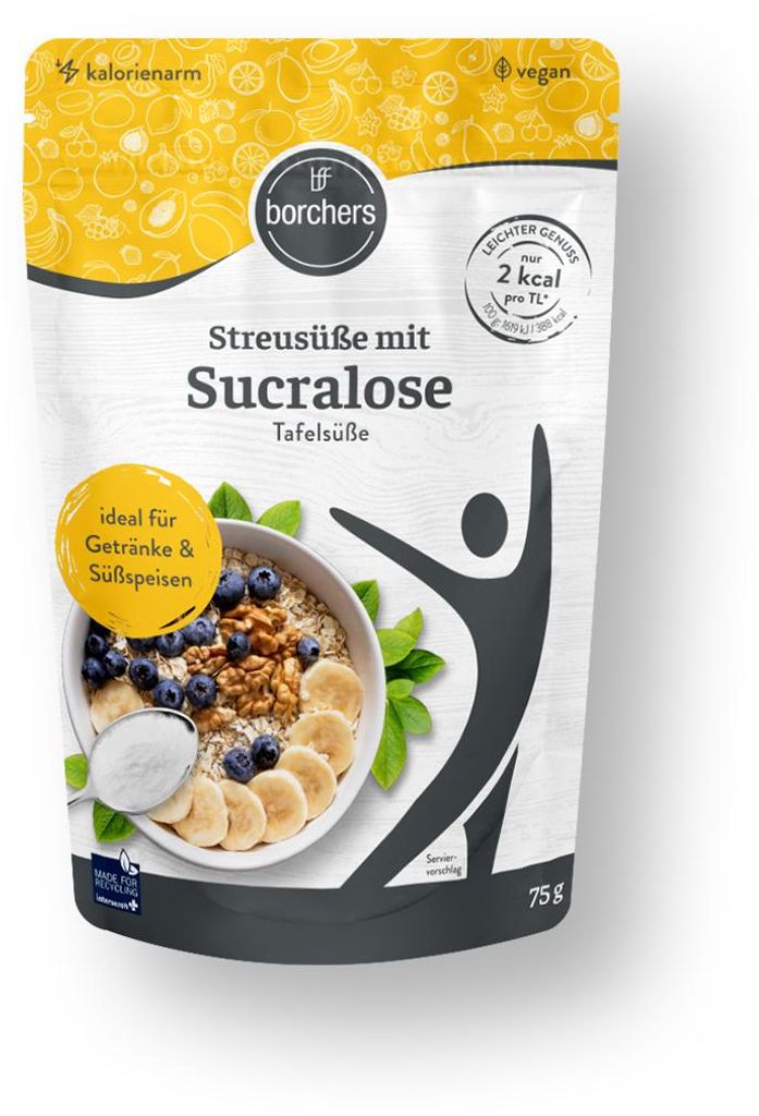 Borchers Streusüße Tafelsüße Sucralose (75 g) Produktbild 