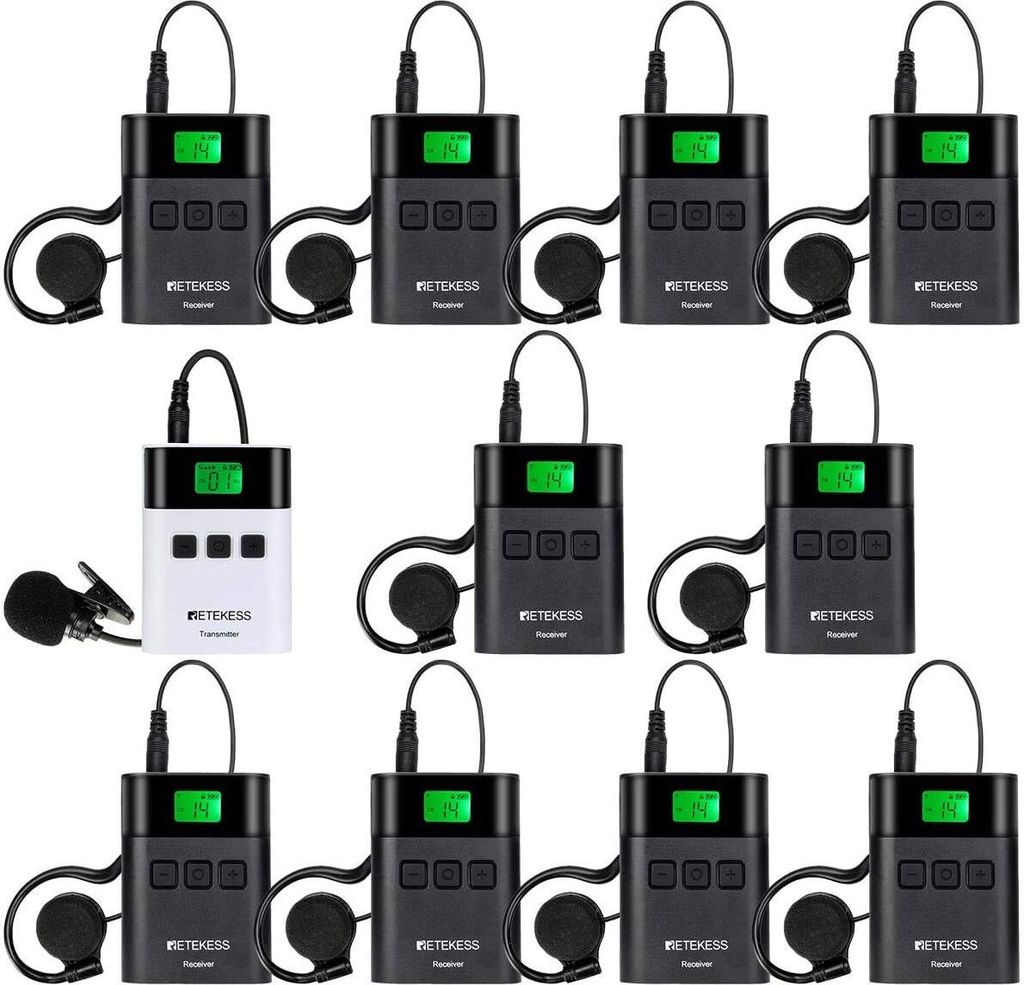 Retekess TT122 Tour Guide System 2,4 GHz Système de visite Image du produit 