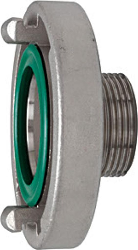 Riegler Storz-Festkupplung, Edelstahl V4A, Storz-Größe 52-C, G 1 AG