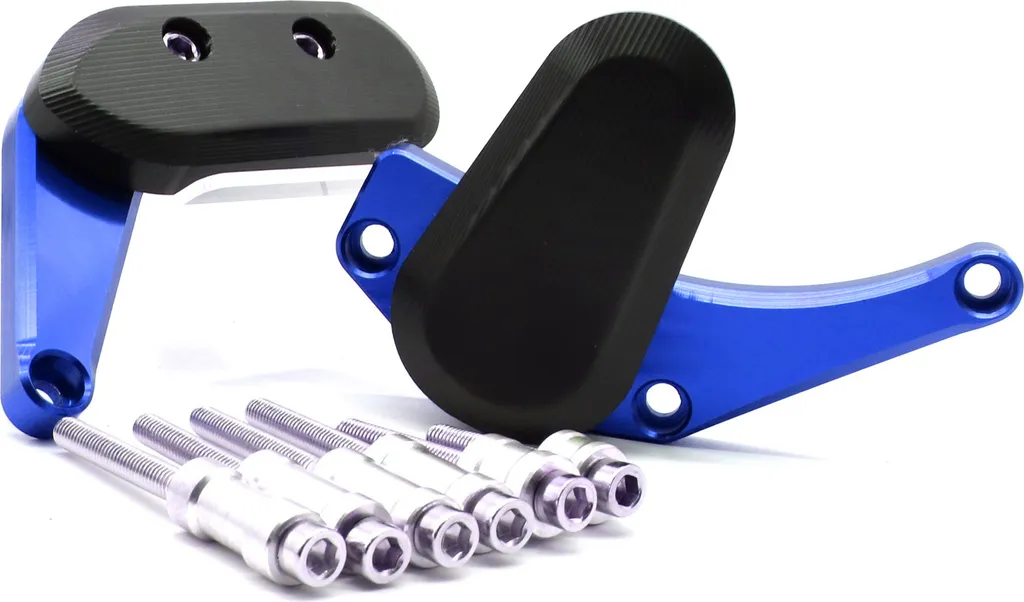 Slider Protezione Motore Suzuki GSXR 1000 2009-2016 Blu CNC Online
