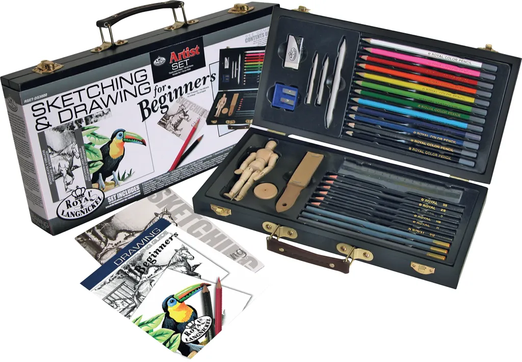 Royal Langnickel Set per disegno e pittura 30 pezzi Forniture artistiche Schizzo pittura