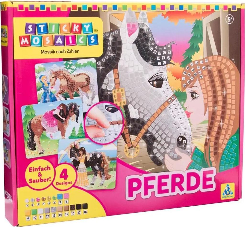 Invento Sticky Mosaics Chevaux Image du produit 
