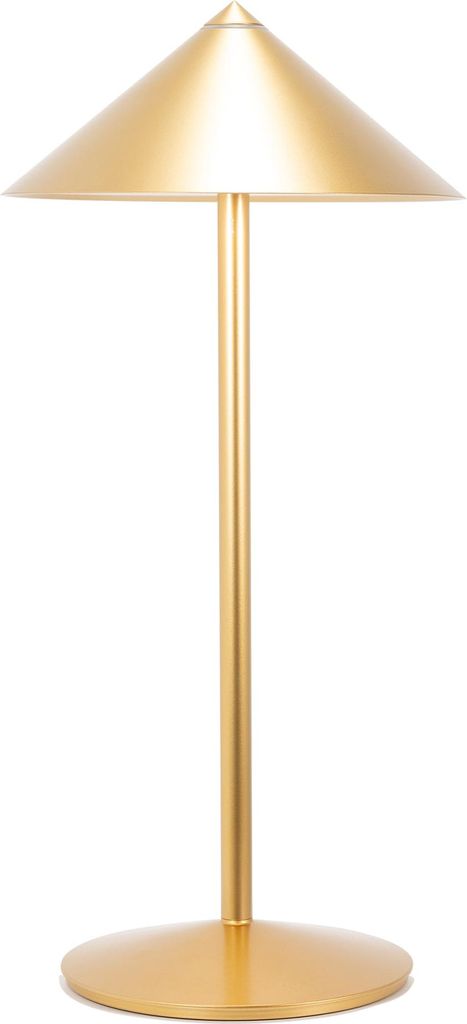 Zafferano Wiederaufladbare LED-Tischleuchte Pina L Schreibtisch - 6 W, IP65, Touch-Dimmer, Magnetkopf, modernes Design für drinnen und draußen - ...