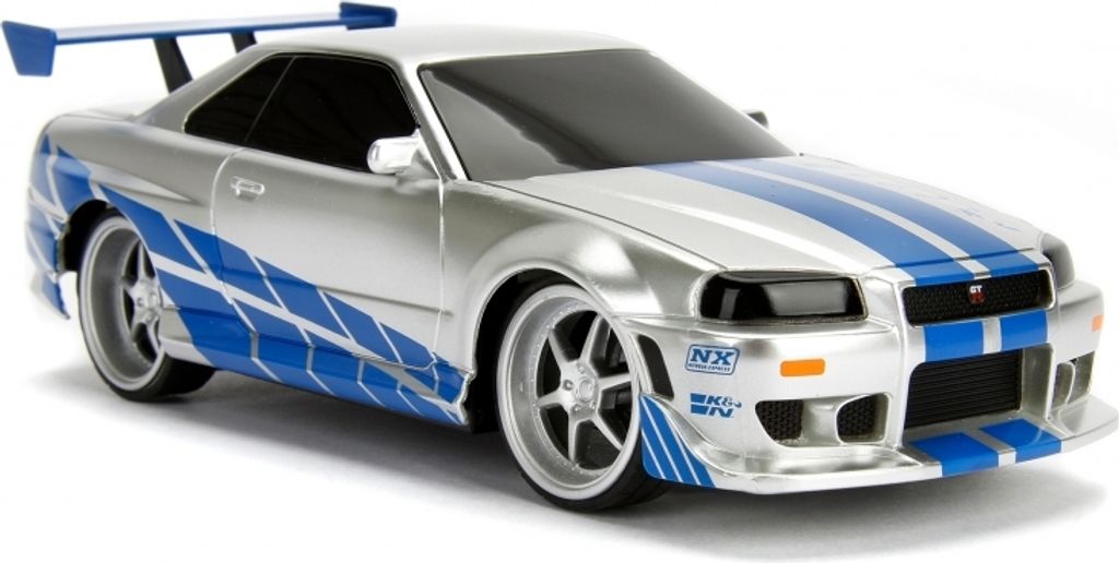 Jada Toys Fast & Furious RC Nissan Skyline GTR, R34, Produktbild 5