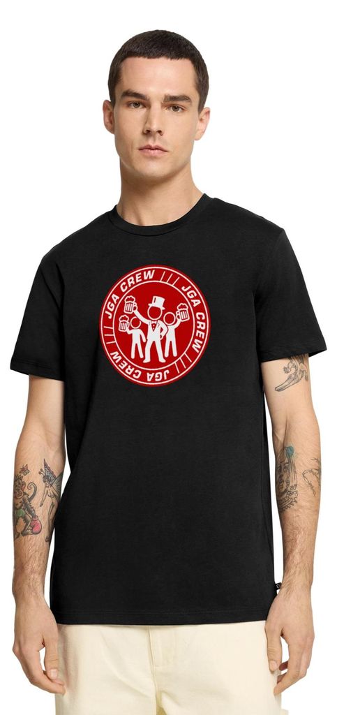 Spreadshirt JGA Männer | JGA Crew Männer Premium T-Shirt, 3XL, Schwarz