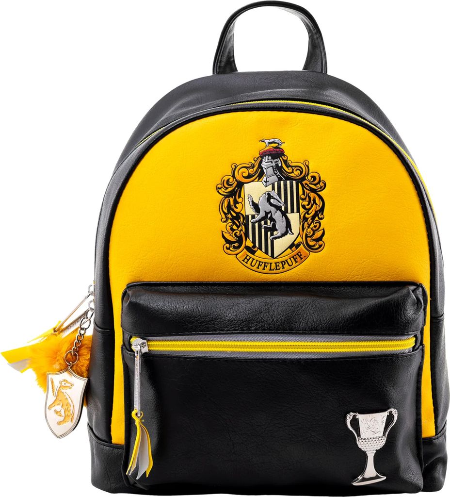 Harry Potter - Rucksack "Hufflepuff" PM11031 (Einheitsgröße) (Gelb/Schwarz)
