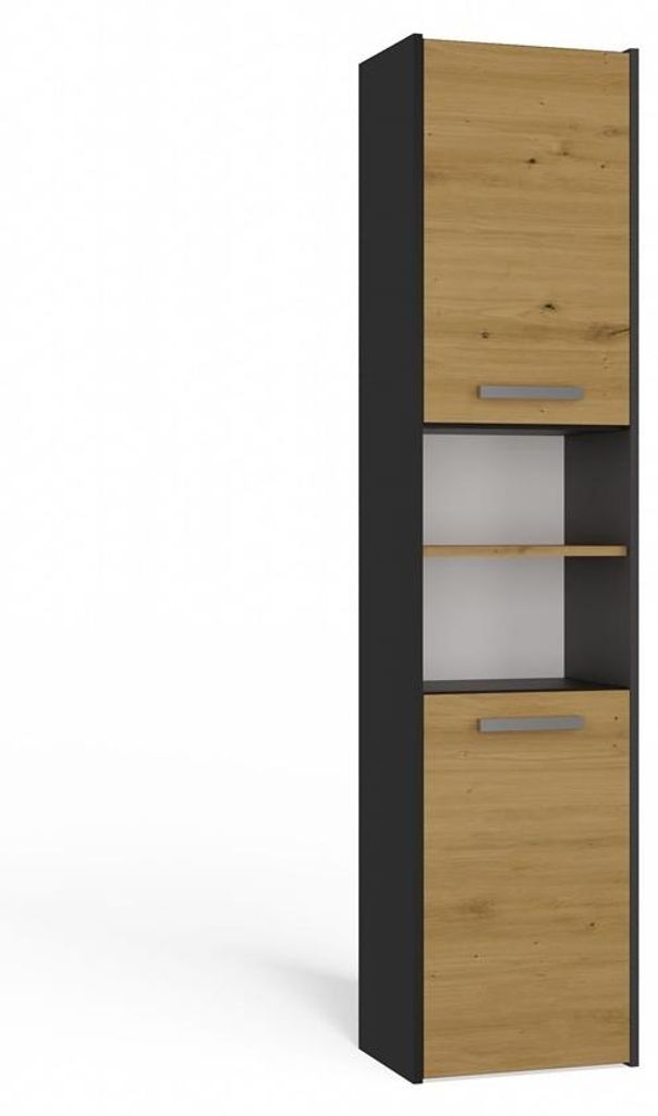 Topeshop S40 ANTRACYT/ARTISAN, Frei stehend, 6 Regale, 2 Produktbild 