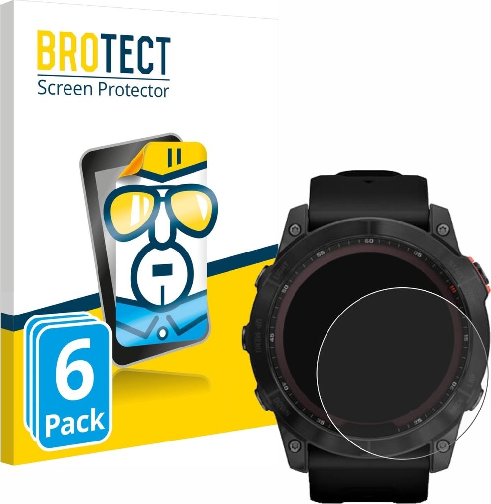 6x Für Garmin Fenix 7X (51 mm) Schutzfolie BROTECT Produktbild 