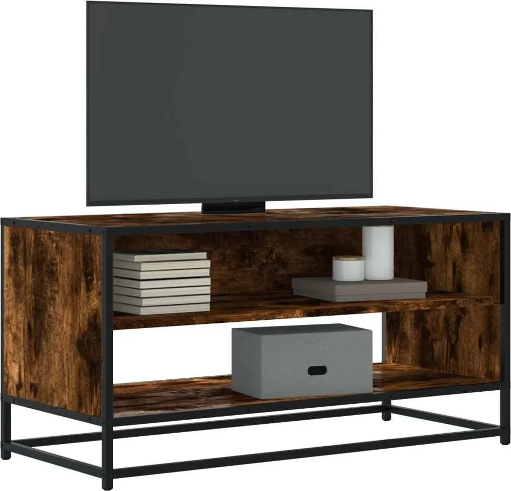 Mobile Porta TV 91cm Rovere Affumicato Maison Exclusive | Stile Loft