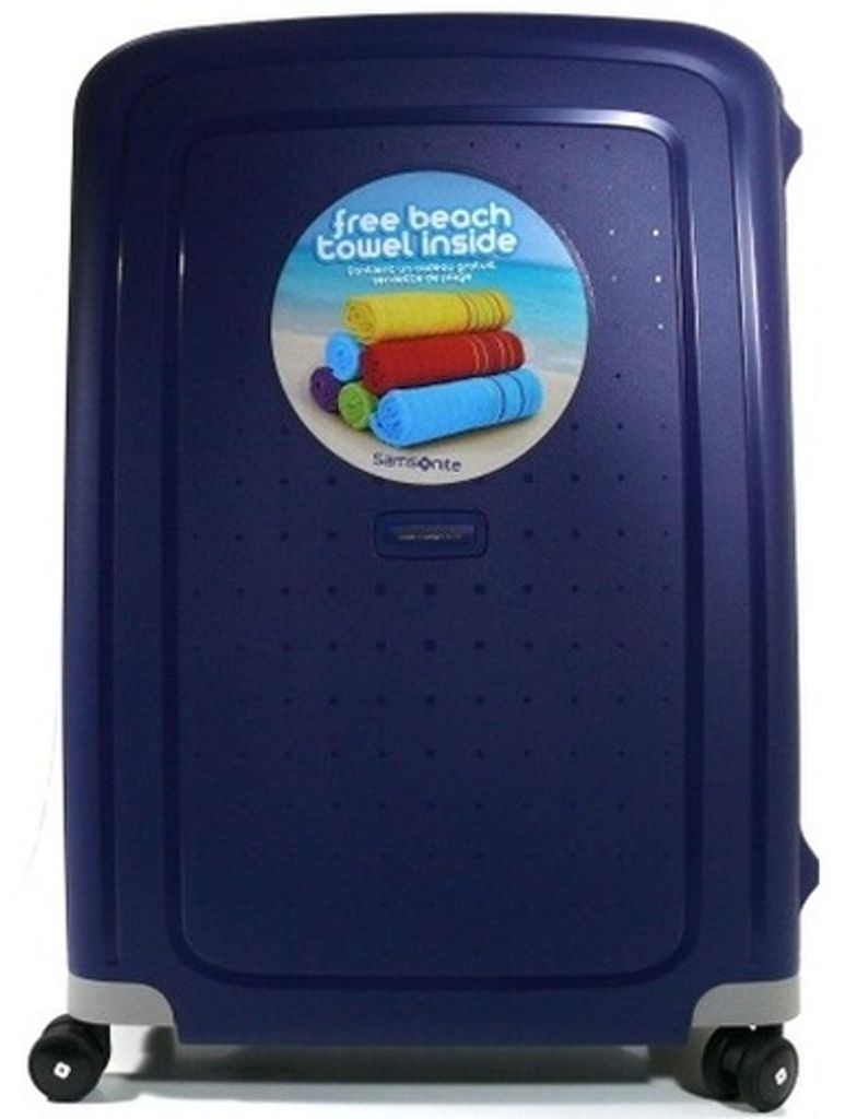Samsonite S'Cure, Spinner, Blau, 4 Rad/Räder, Europa, 79 l, Produktbild 