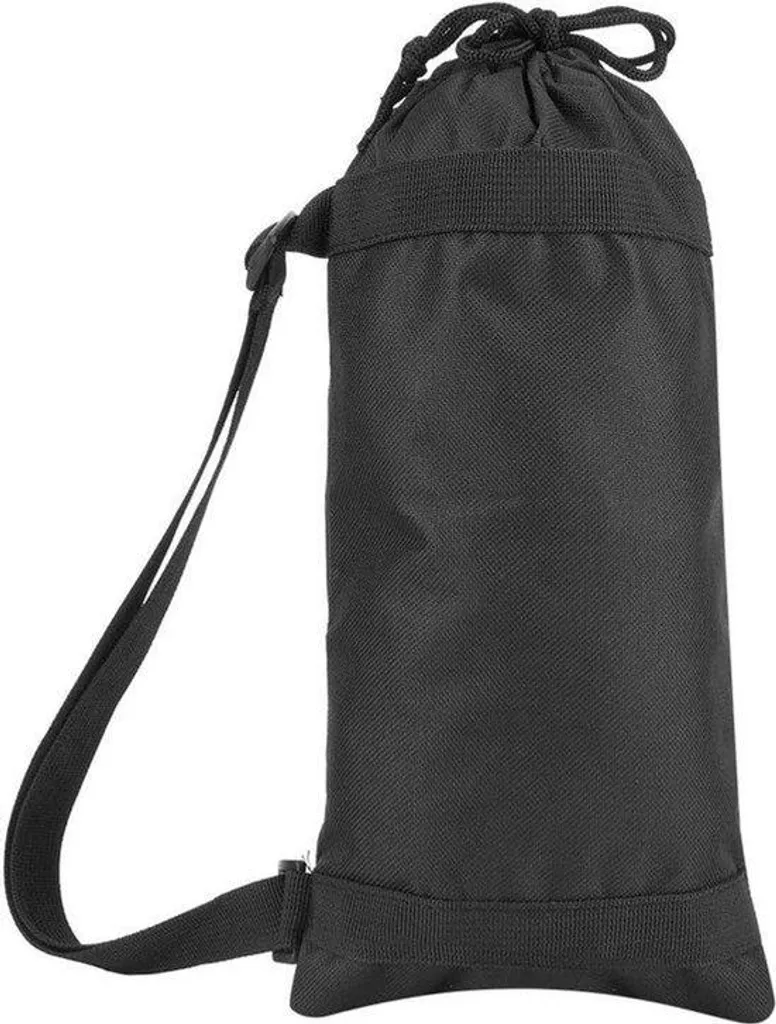 Sac de trépied rembourré et pliable en Oxford noir pour monopode de 35 cm