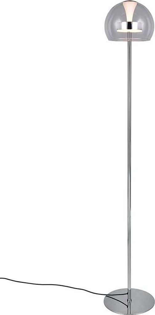 LED Stehlampe, Memory Funktion, Fußschalter, dimmbar, H130cm