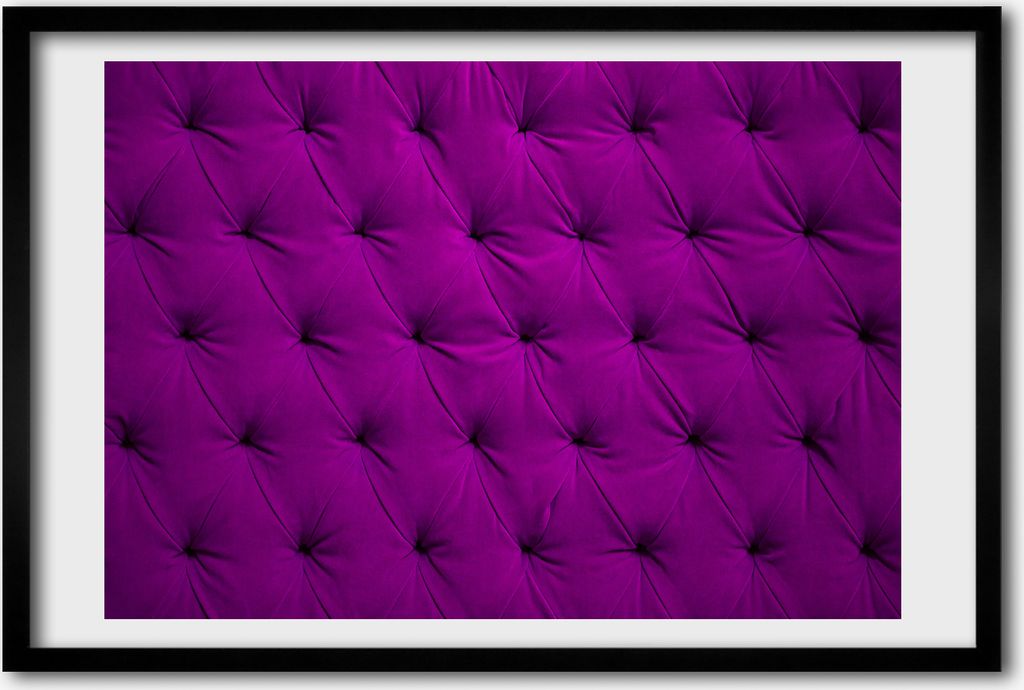 Bild 60x40 MDF-Rahmen, Wandkunst Samt Wand