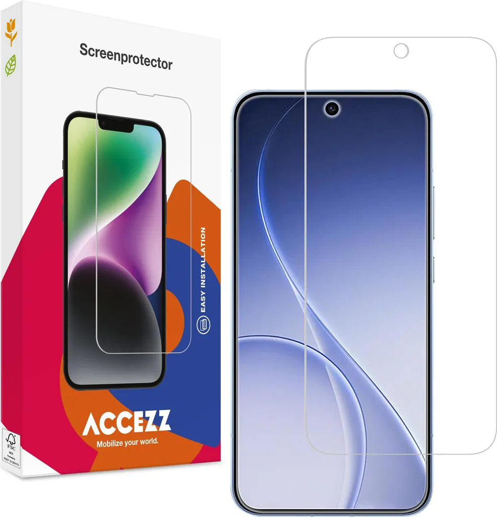 Vetro Temperato Oppo Reno 15 Accezz - Ultra Sottile e Trasparente