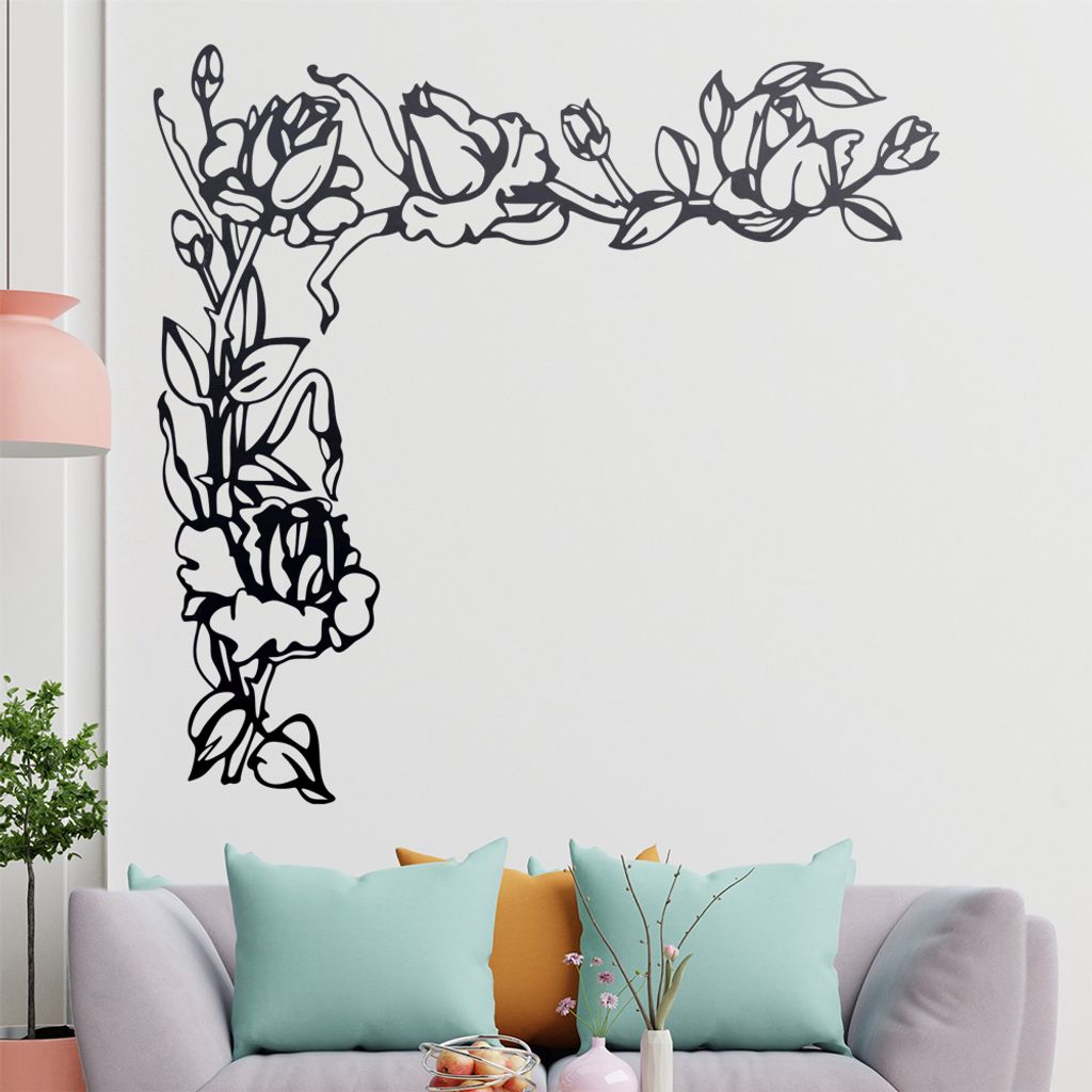 Strach Beeren Wandtattoo in 6 Größen - Wandaufkleber Wall Sticker - Dekoration, Küche, Wohnzimmer, Schlafzimmer, Badezimmer