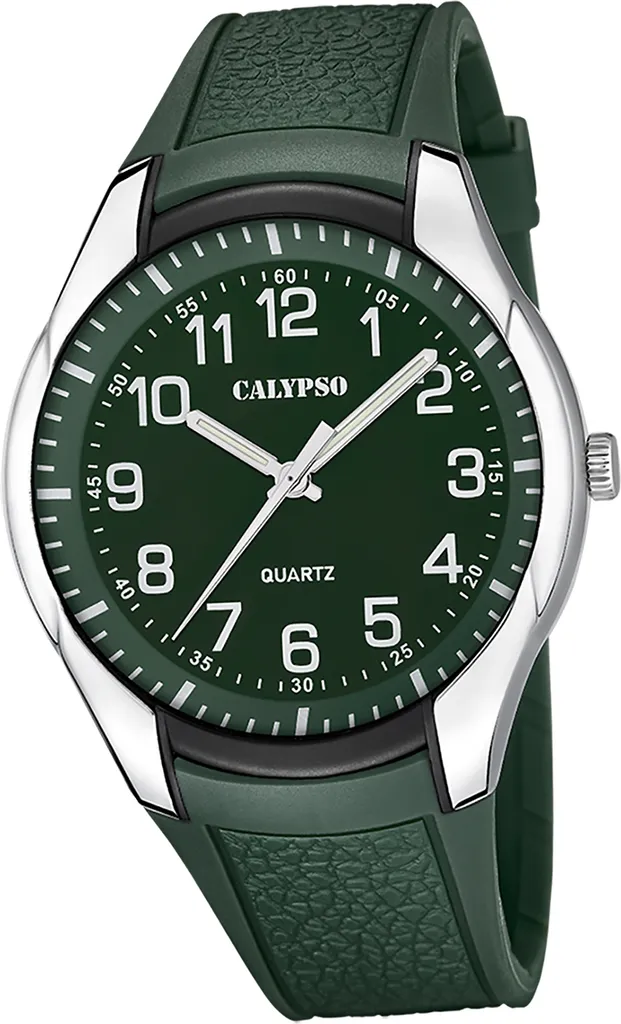 Orologio Calypso Uomo Verde Scuro D2UK5843/3 | Sportivo in Gomma