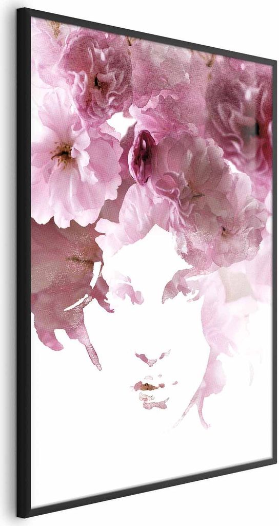 Posterpapier Poster - Flowery Gaze 29.7x42 cm Menschen h-C-0128-ao-a