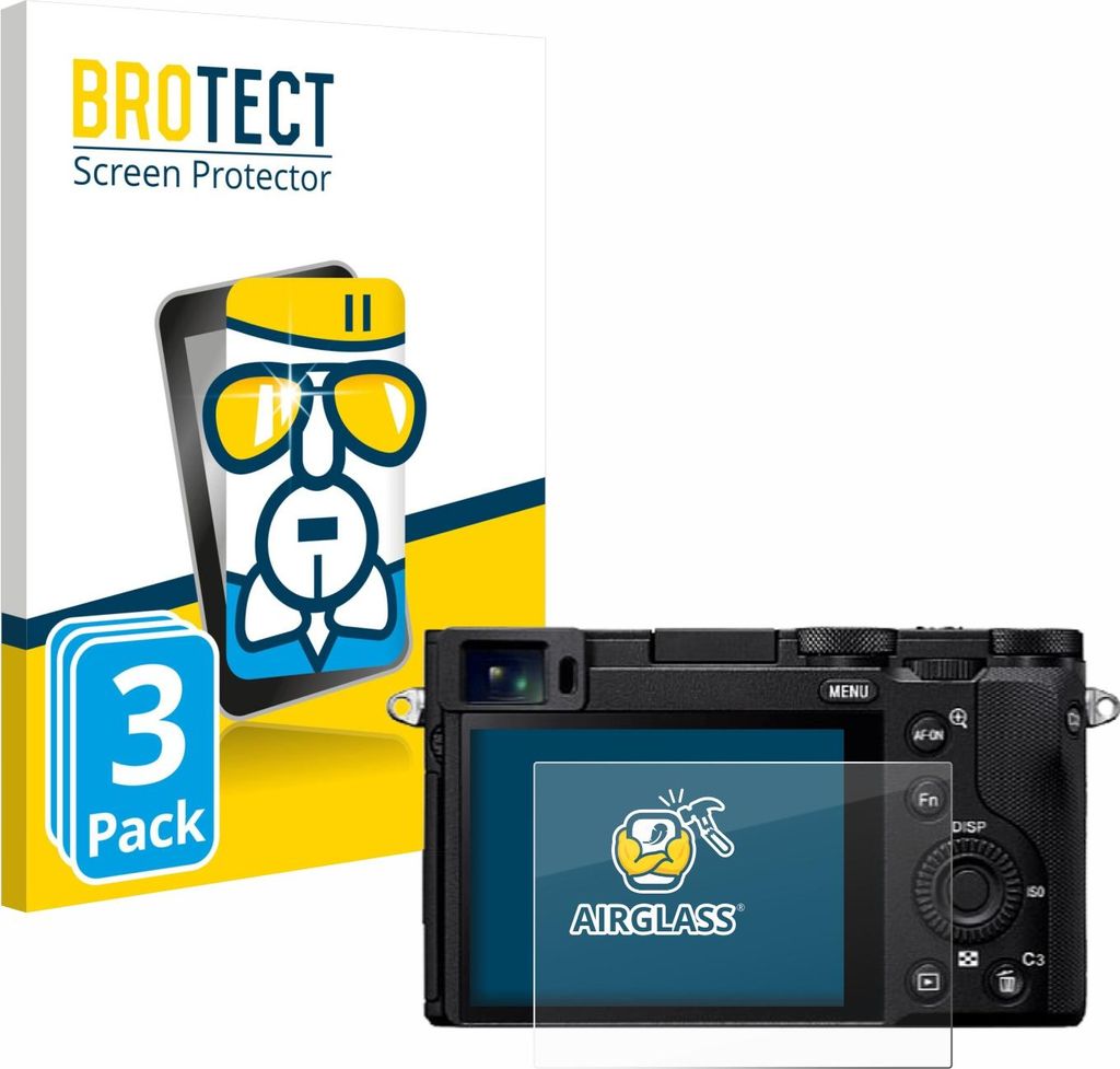3x BROTECT Schutzglas für Sony RX1R III Schutzfolie Panzer Folie Glas Display Schutz klar