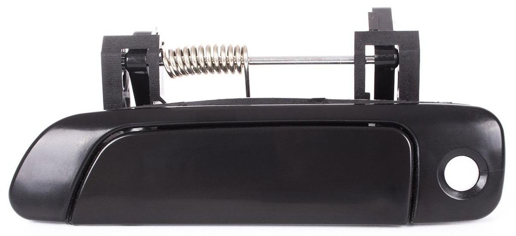 Türgriff außen links für Honda Accord 98-02, mit Loch, glänzend schwarz, vorne links (LHD)