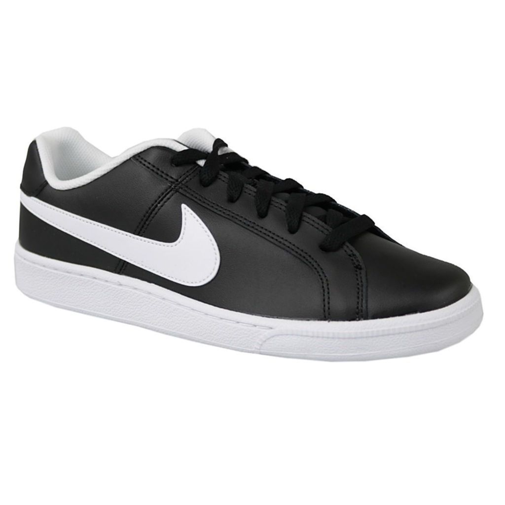Nike Court Royale - Herren Schuhe Leder Schwarz-Weiß 749747-010 , Größe: EU 42.5 US 9