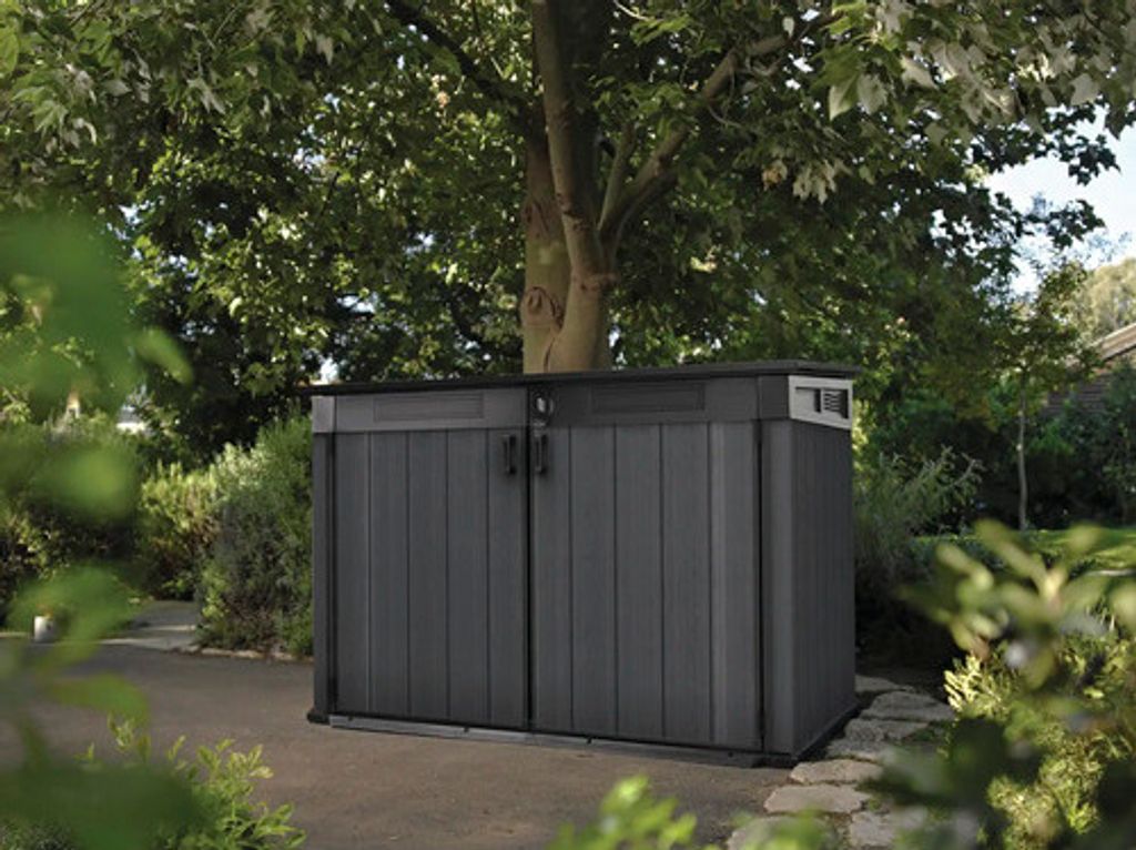 Mülltonnenbox, Fahrradgarage Keter Cortina Mega Evotech Produktbild 