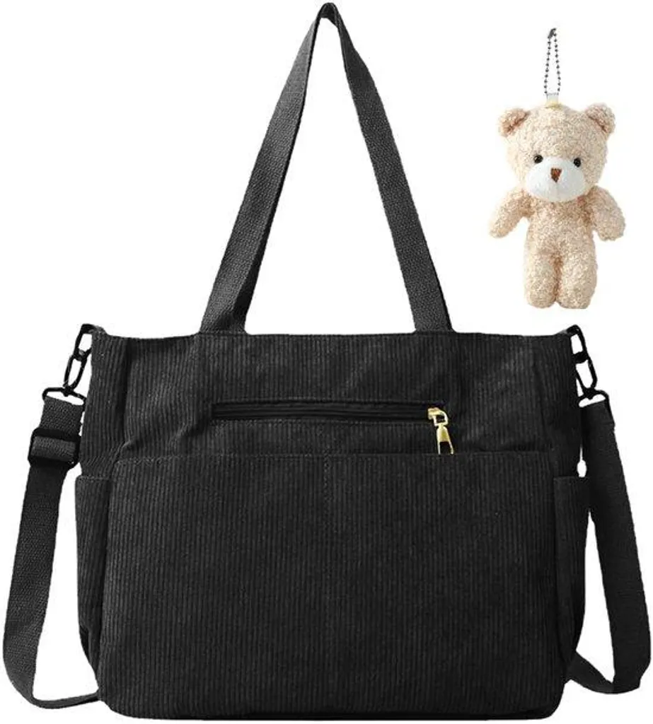 Sacoche velours noir oversize : protégez votre grand PC avec style