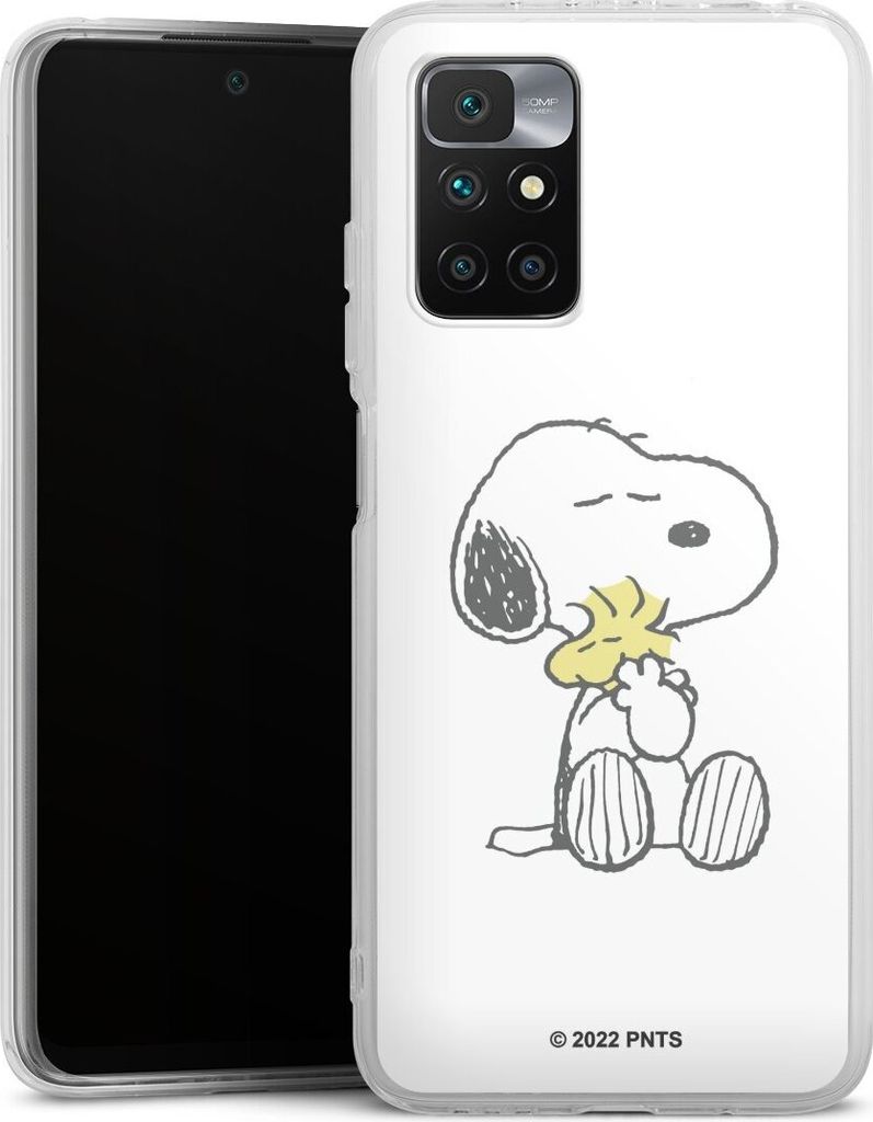 DeinDesign Handyhülle für Xiaomi Redmi 10 2022 Silikon Hülle Case Smartphone Schutzhülle Liebe Peanuts Snoopy