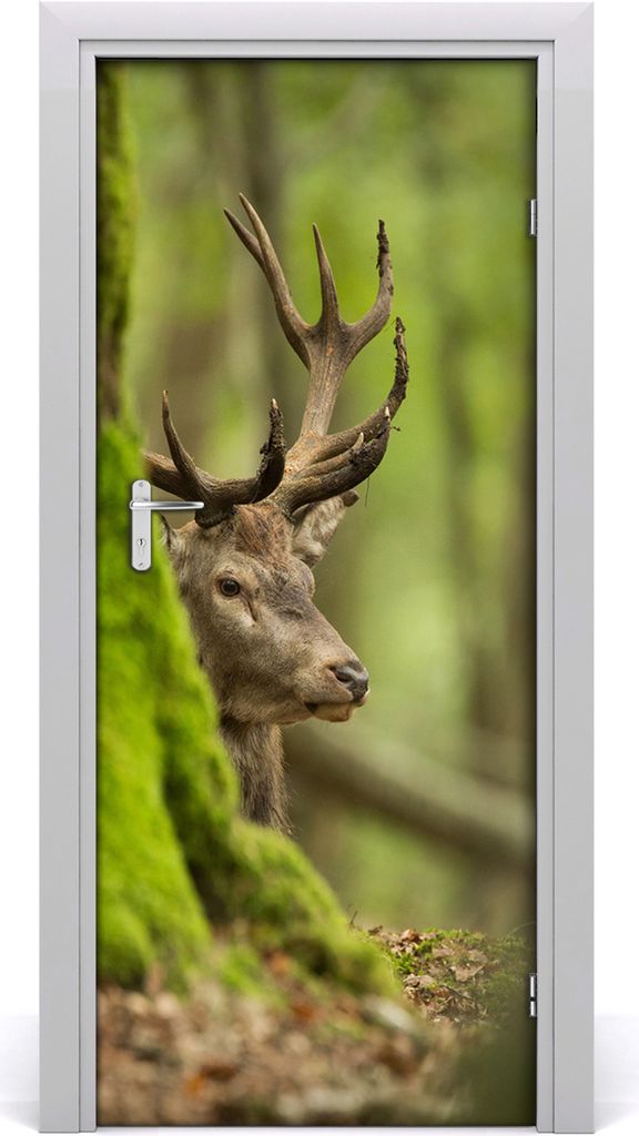 Tulup Türaufkleber 85x205 cm Dekorative Aufkleber Selbstklebend Wasserdichte Tapete Abnehmbar Schlafzimmer Wohnzimmer Wohnkultur - wall deer