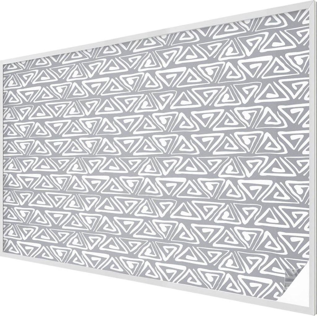 Buntglas Fensterfolie – 146x200 cm – Stained-Glass Design – blickdichte dekorative Sichtschutzfolie – selbstklebend, UV-Schutz – Geometri...