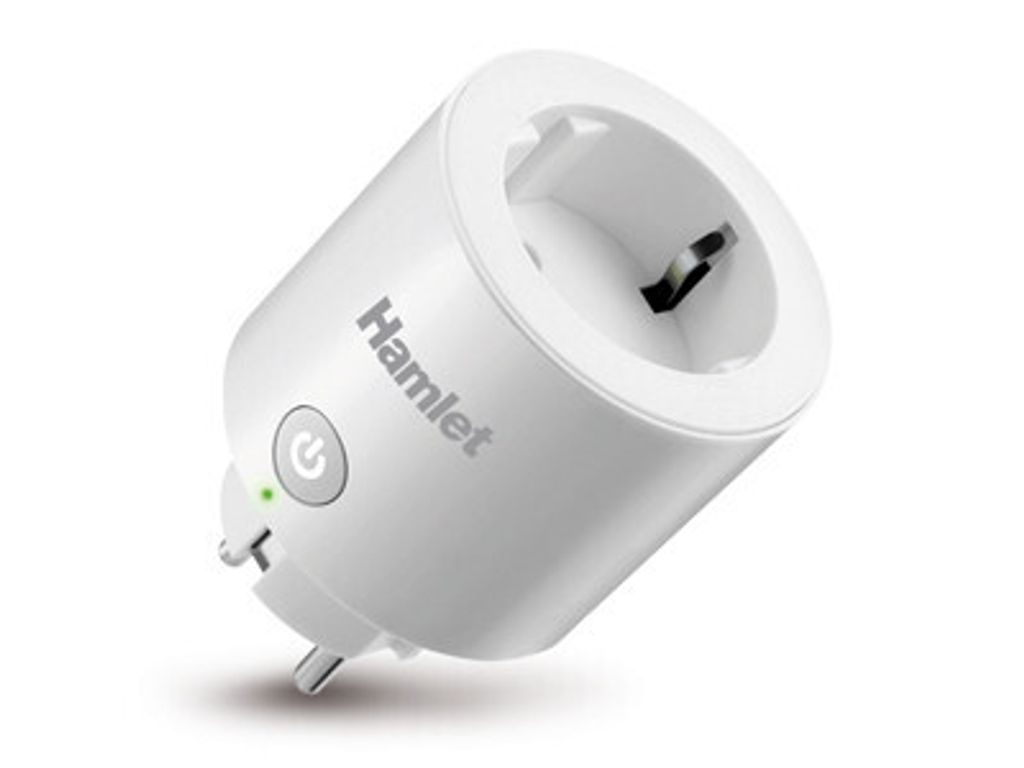 Hamlet HIOT-SPL16M Wi-Fi Intelligente Steckdose Energieüberwachung Alexa Google