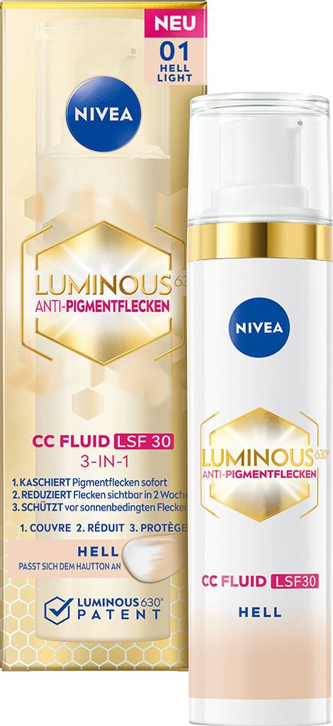 Fluide CC anti-taches de pigmentation 3en1 NIVEA Image du produit 