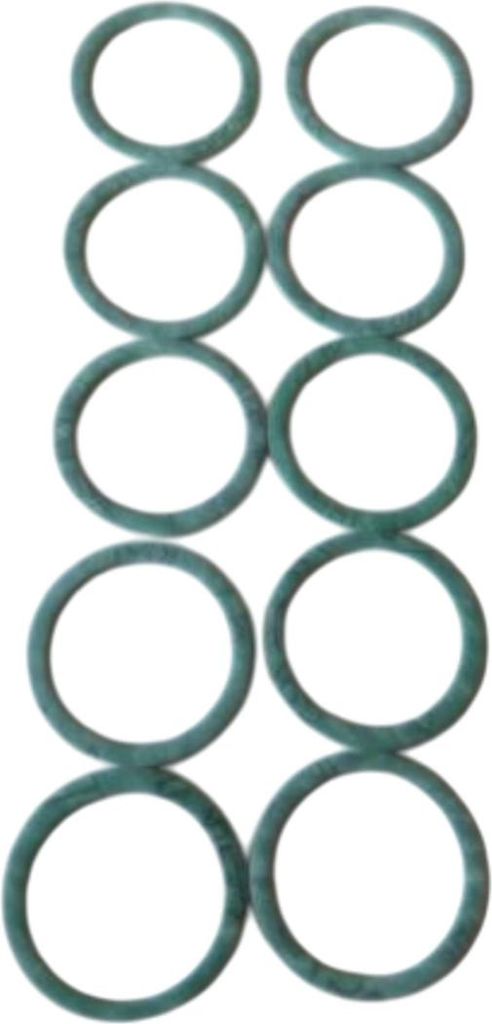 10 Stück Flachdichtung AFM, Innen 21mm und Außen 25mm