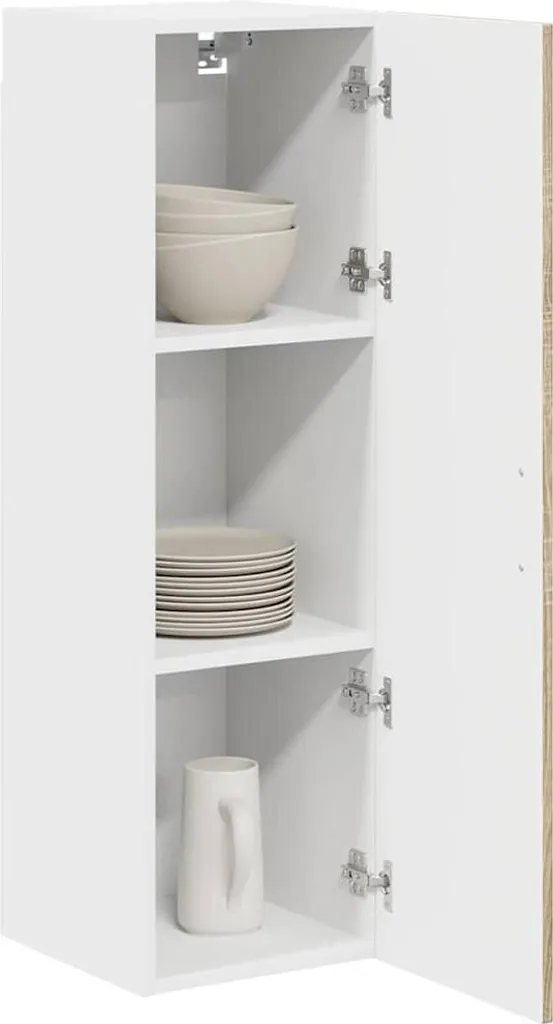vidaXL Armadio da cucina rovere Sonoma 30 x 31 x 100 cm materiale in legno