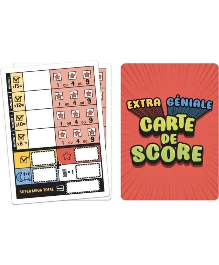 Boîte Super Méga Chanceuse - Jeu Interactif avec Feutres Effaçables