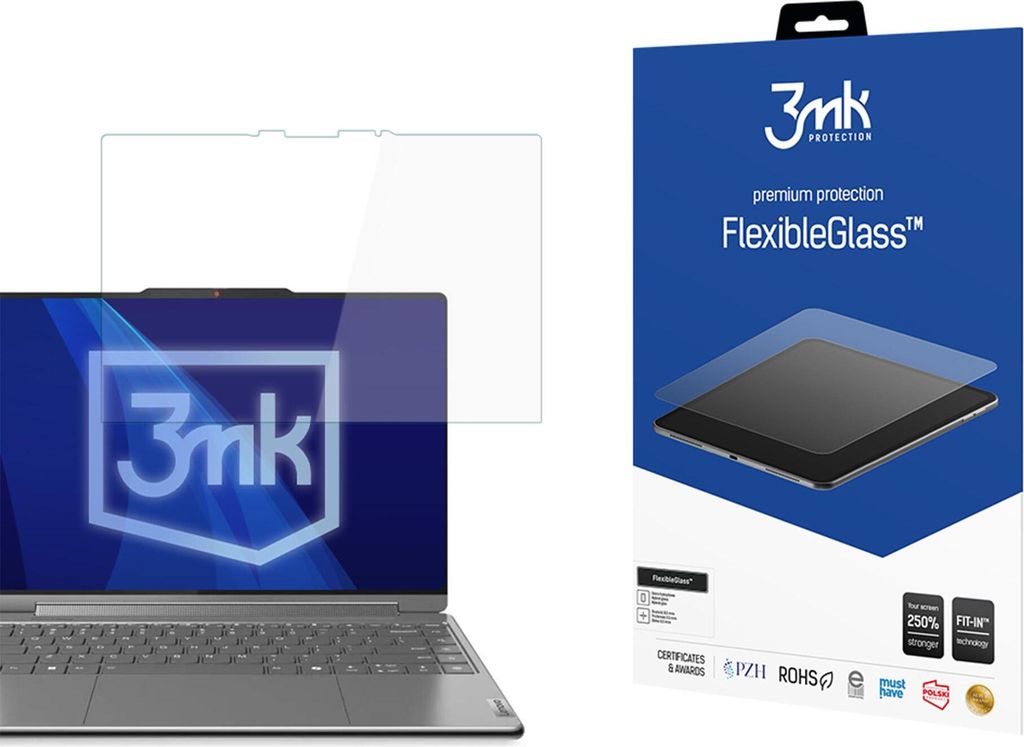 3mk Display Hybridglas FlexibleGlass für Lenovo Yoga 9 2-in-1 14IMH9 0,3mm 7H