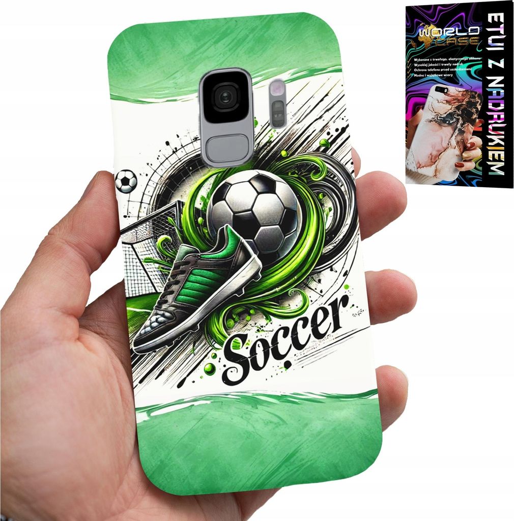 Hülle Für Samsung Galaxy S9 - Fussball, Fussballhülle + Folie