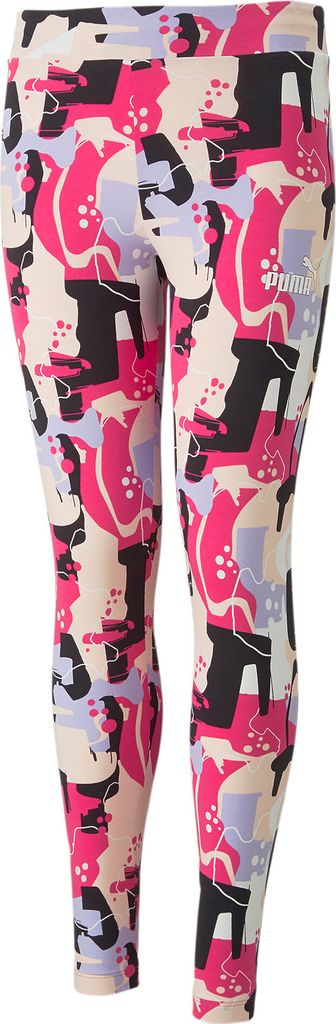 PUMA Essentials+ Street Art Print Leggings Mädchen 64 - orchid shadow 176