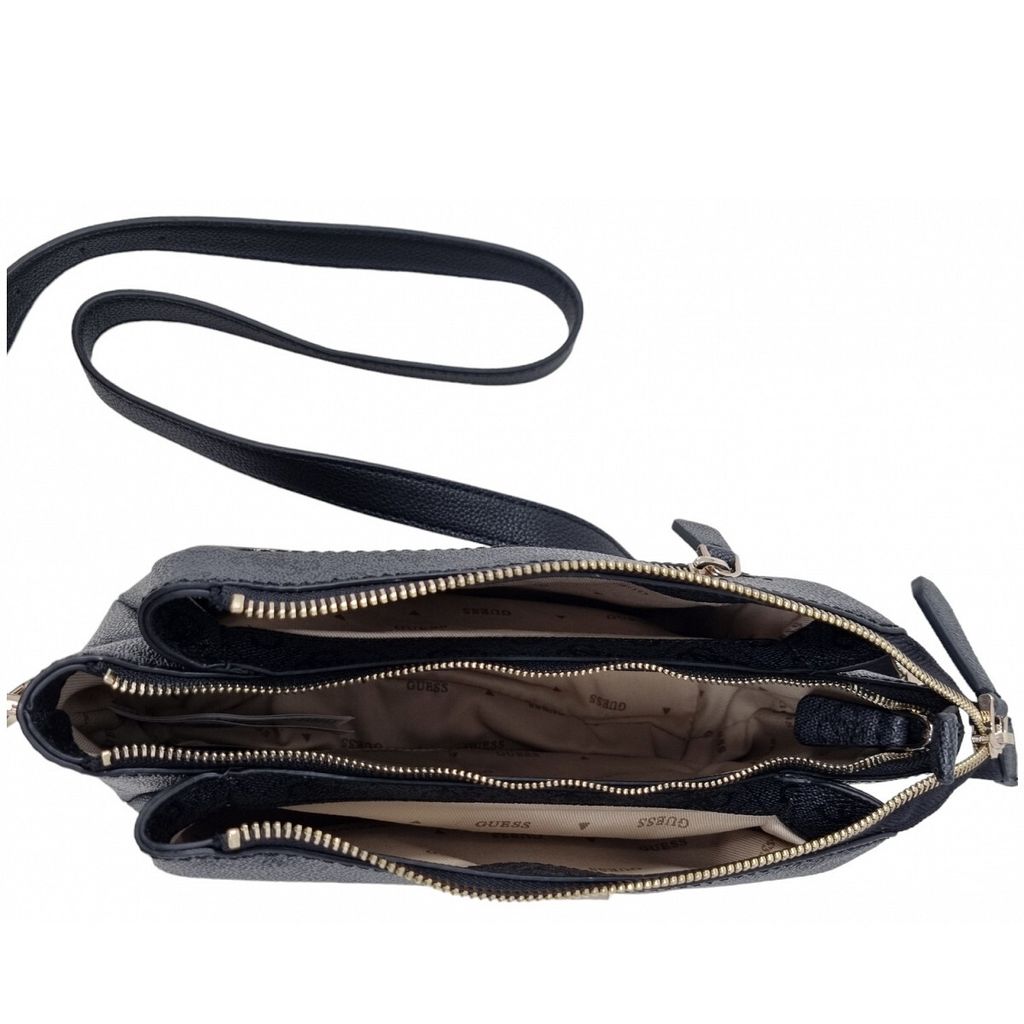 Guess Handtasche NOELLE Tri Compartment Coal Logo Produktbild 15