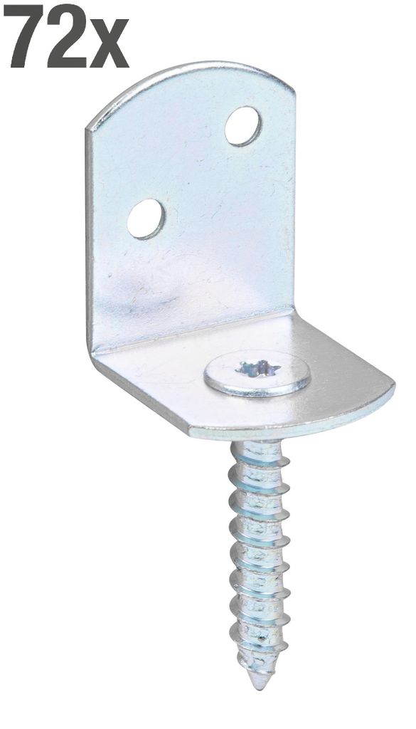 Alberts 212957 Flechtzaunhalter L-Form, galvanisch Obrázek produktu 