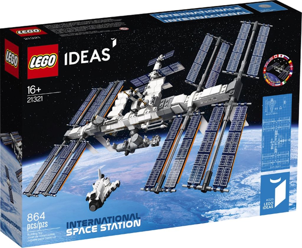 LEGO IDEAS 21321 Internationale Raumstation Produktbild 