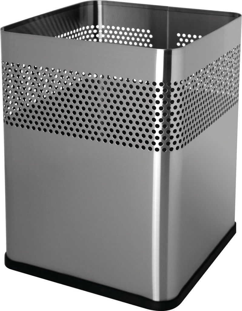 Odpadkový koš 18 l H325xŠ240xD240 mm čtvercový nerezová Obrázek produktu 