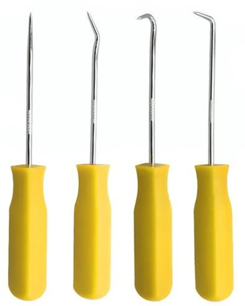 Kit de démontage pour joints toriques : 4 outils pour mécanique et auto