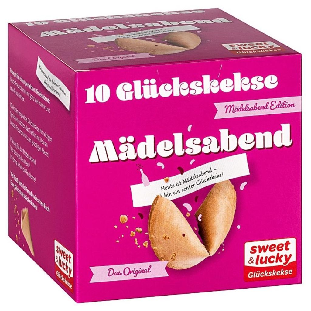 Glückskeks 10er Box Mädelsabend Produktbild 