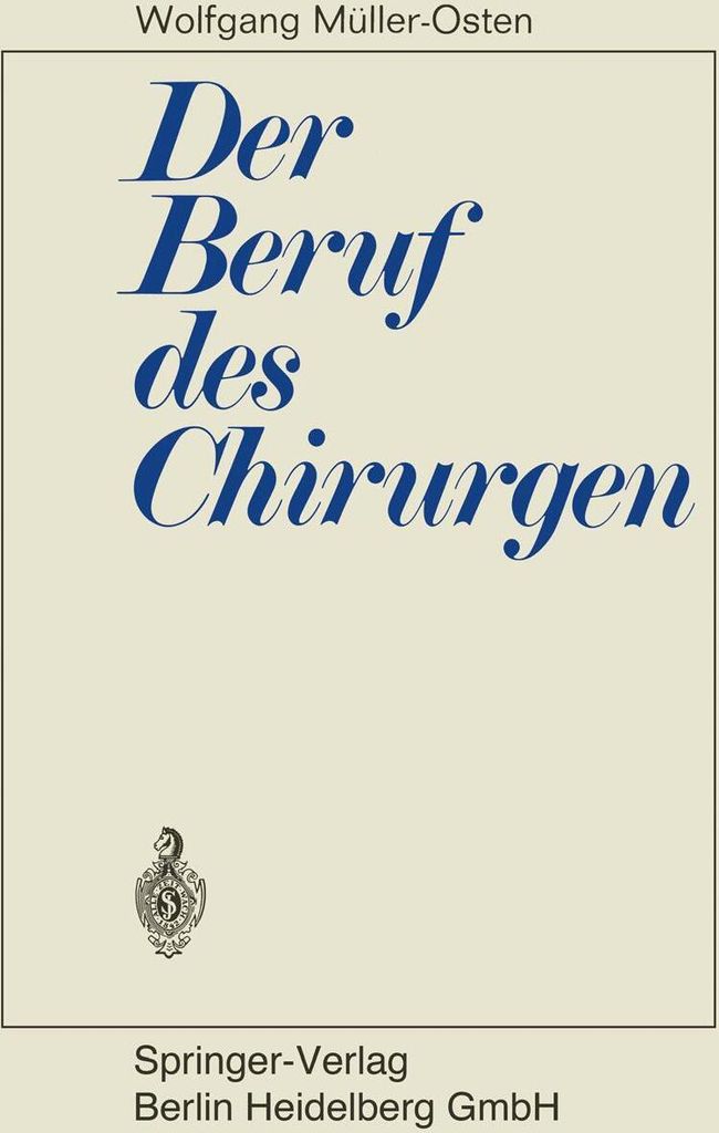Der Beruf des Chirurgen