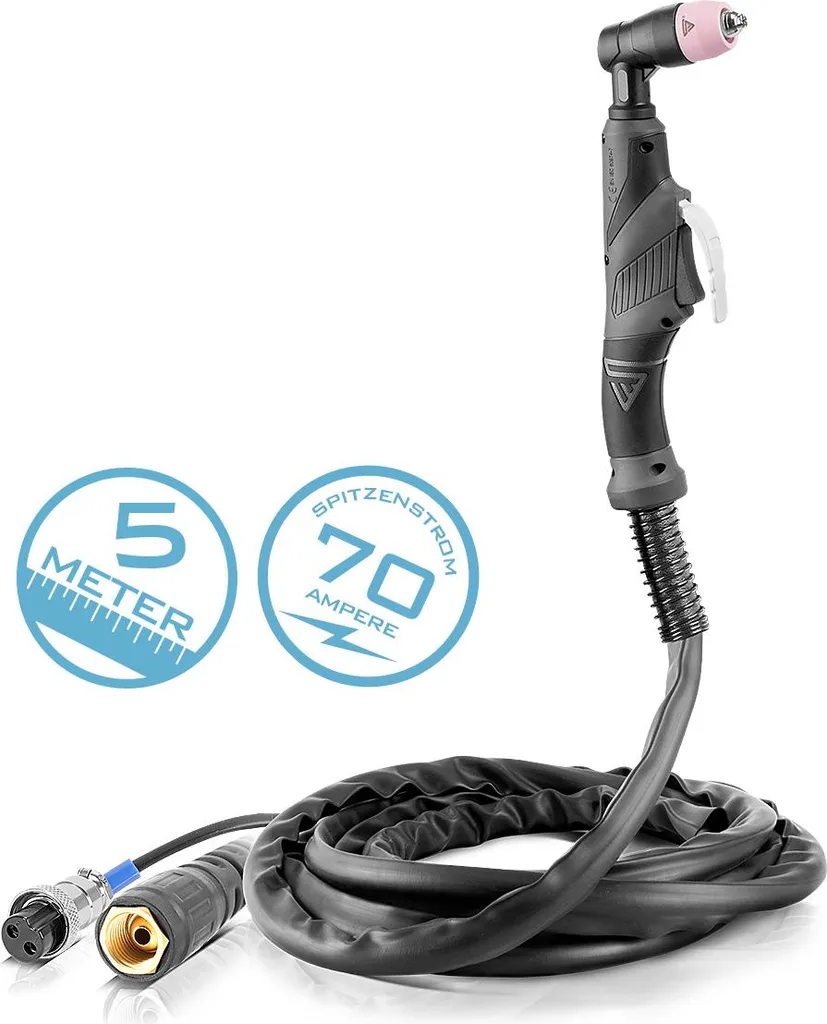 STAHLWERK AG-60 / SG-55 Torcia Plasma 70A con Tubo 5 Metri