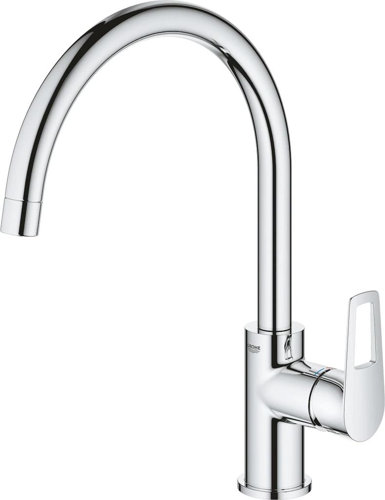 Mitigeur évier sans douchette chromé - Grohe - 31368001 - Image du produit 